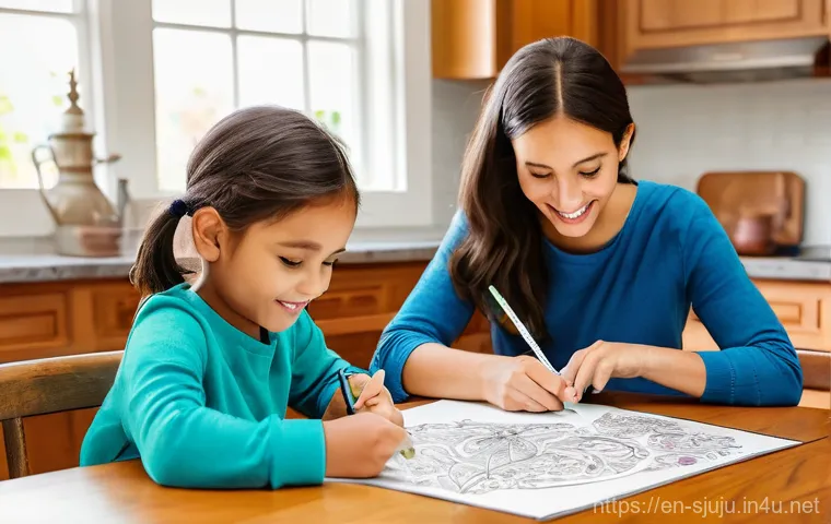 시크릿쥬쥬 색칠공부 도안 - **A young girl immersed in coloring a magical princess.**
A close-up, high-angle shot of a delig... 시크릿쥬쥬 색칠공부 도안 - **A young girl immersed in coloring a magical princess.**
A close-up, high-angle shot of a delig...